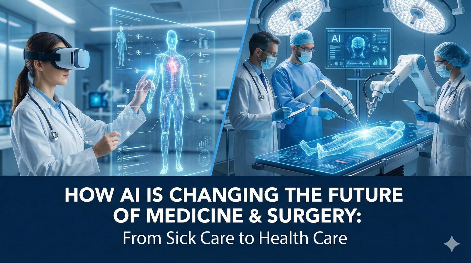 How AI Is Changing the Future of Medicine & Surgery