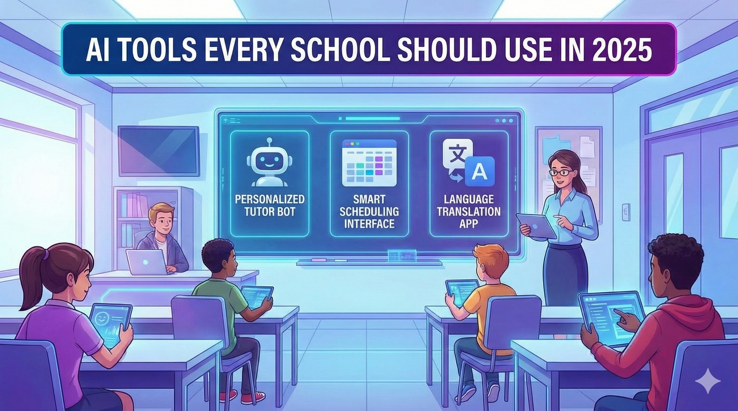 AI Tools Every School Should Use in 2025
