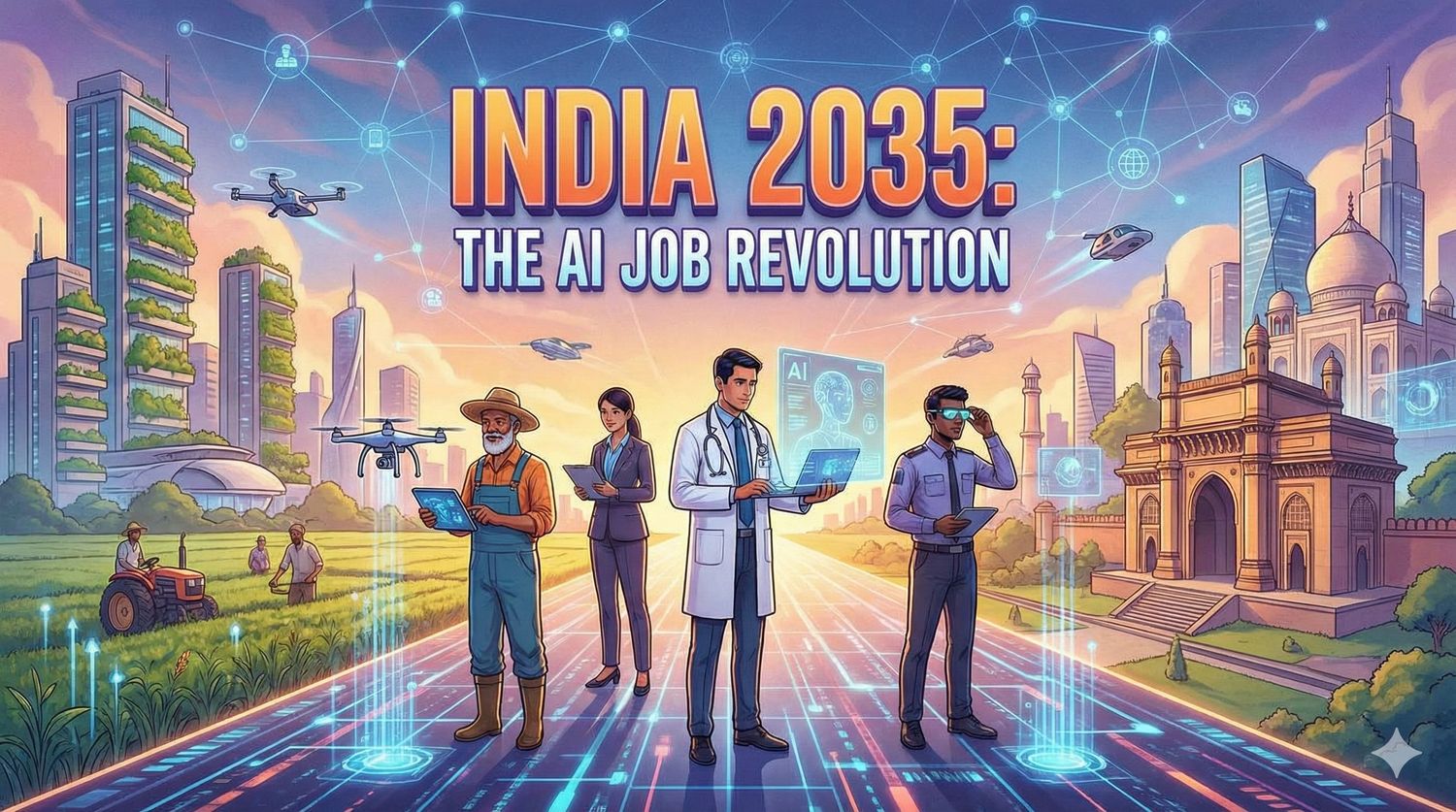 How AI Will Transform Jobs in India by 2035