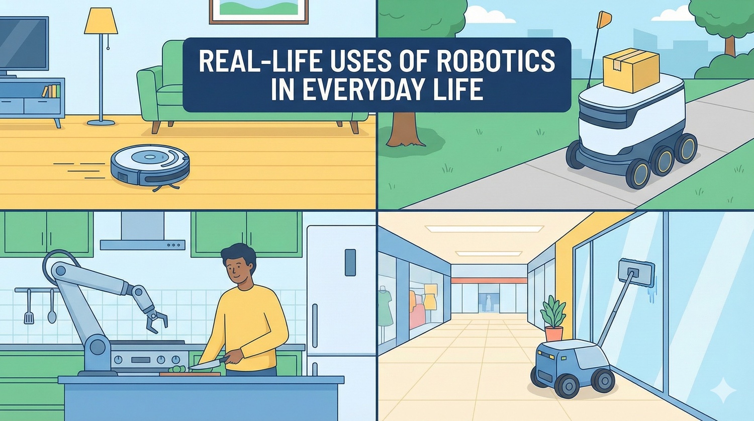 Real-Life Uses of Robotics in Everyday Life