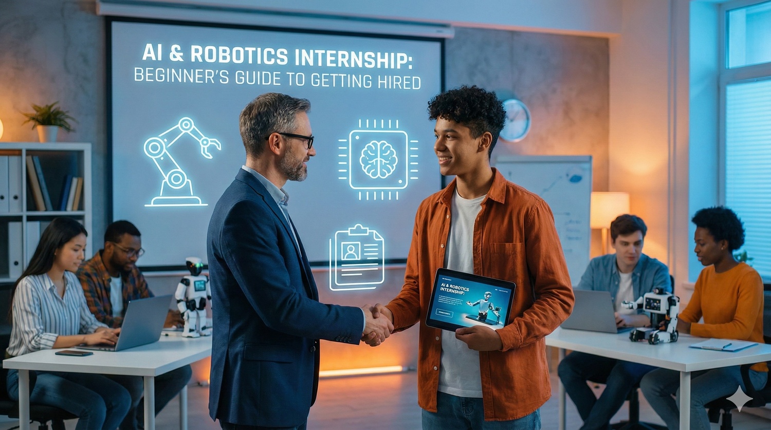 Internships in AI & Robotics: How to Apply and Get Selected (Beginner Guide)