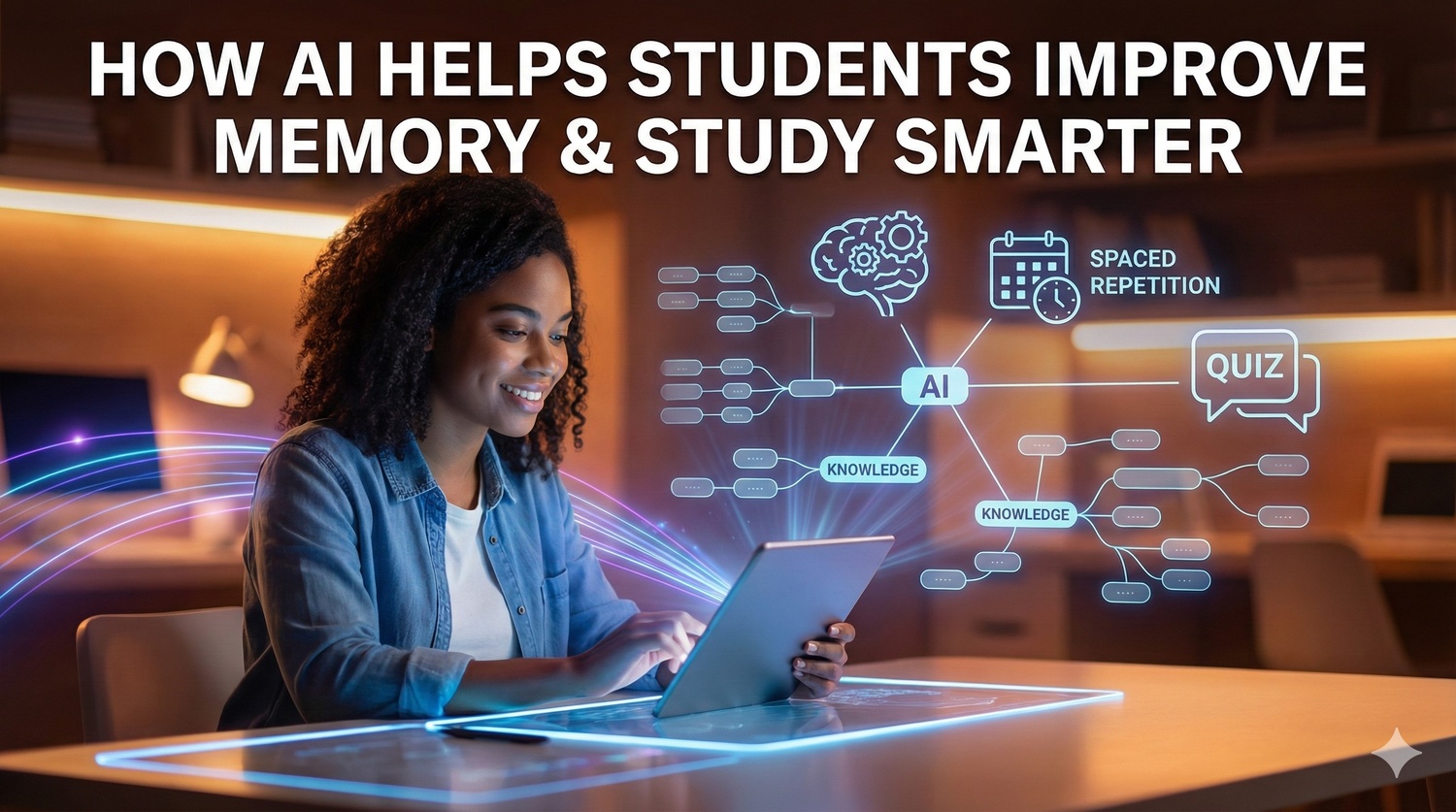 How AI Helps Students Improve Memory & Study Smarter