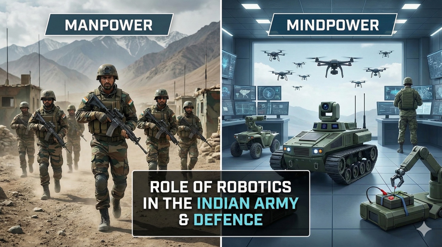 Role of Robotics in the Indian Army & Defence