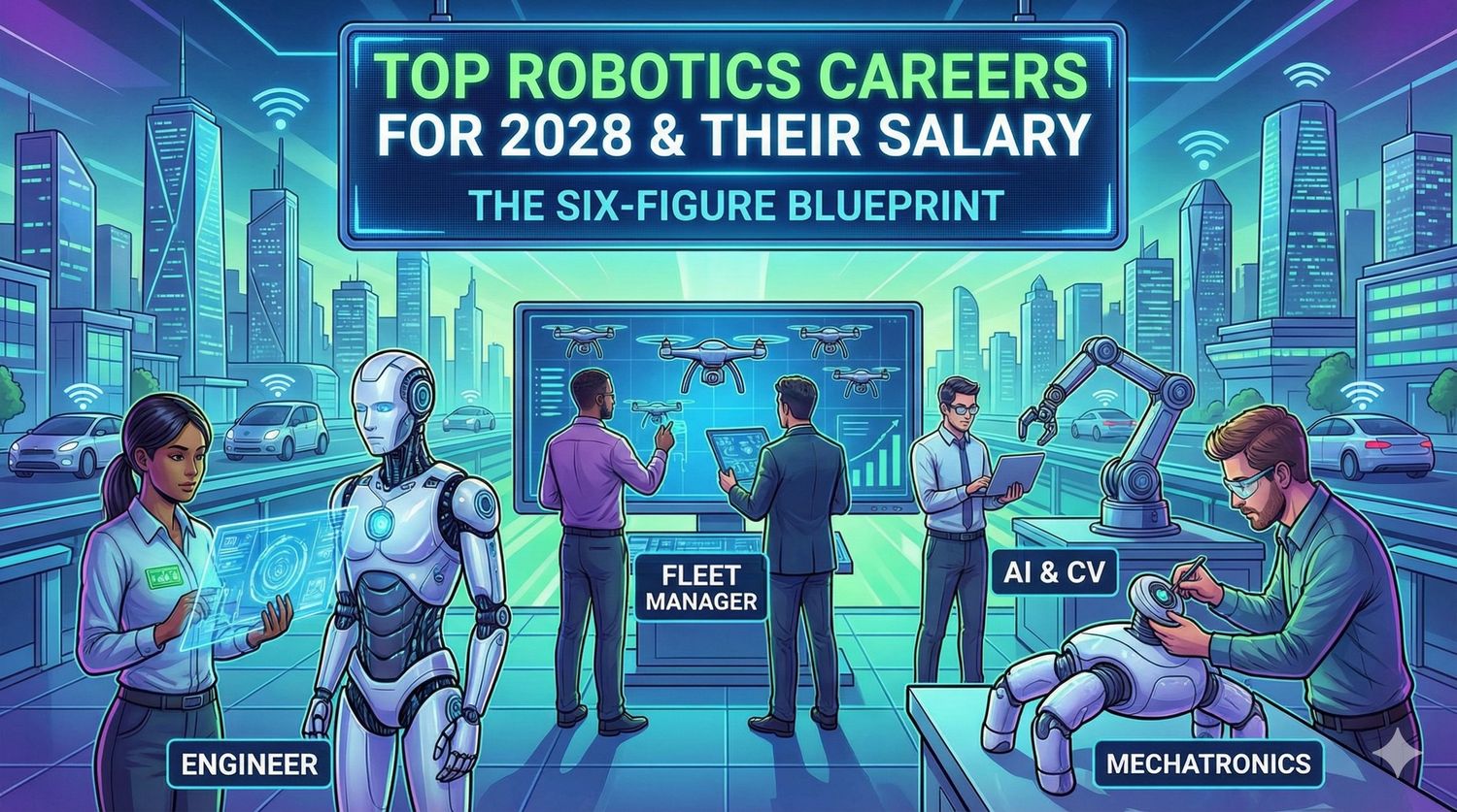 Top Robotics Careers for 2028 and Their Salary