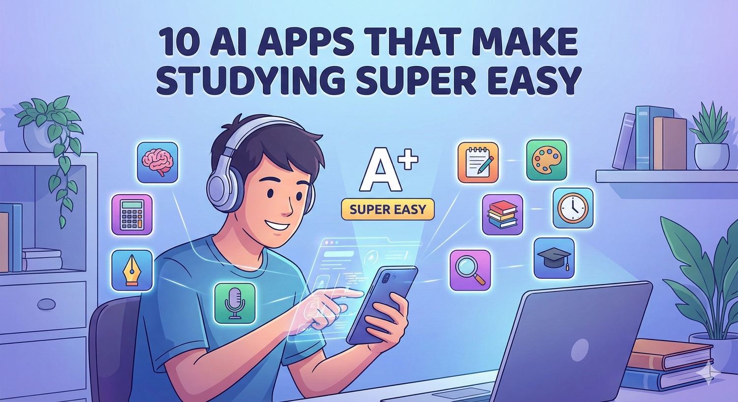 10 AI Apps That Make Studying Super Easy