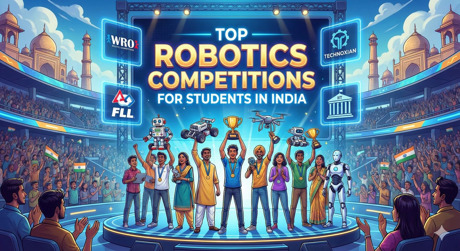 Top Robotics Competitions for Students in India