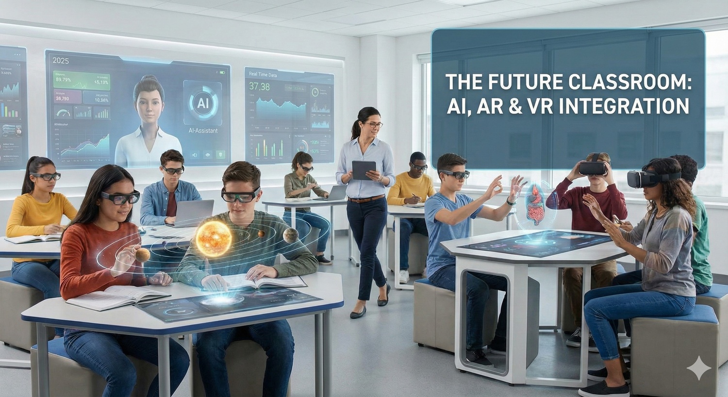 The Future Classroom: AI, AR & VR Integration